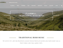 Tablet Screenshot of flaxmill.de